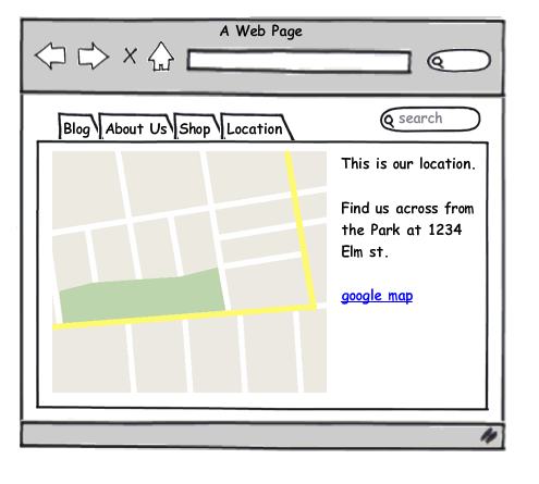 Balsamiq Mockup Example
